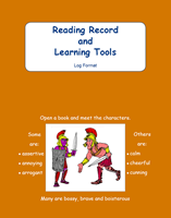Picture of BE104 Year 3 Reading Record and Learning Tools (Brown) - Log Format 