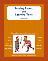 Picture of BE304 Year 3 Reading Record and Learning Tools (Brown) - Diary Format 