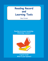 Picture of BE307 Year 6 Reading Record and Learning Tools (Blue) - Diary Format 