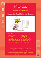 Picture of BPUW603 Words and Pictures - Read Write Inc. (Red)