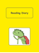Picture of BDA5-RD3 Reading Diary (Yellow) (Laminated Cover)- A5 Size