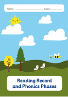 Picture of BDA5-R100 EYFS Reading Diary and Phonics Phases(Rolling Hills) (Matte Cover) - A5 Size