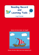 Picture of BE102 Year 1 Reading Record and Learning Tools (Red) - Log Format 