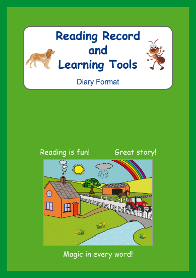 Picture of BE301 EYFS Reading Record and Learning Tools (Green) - Diary Format