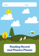 Picture of BDA5-R100 EYFS Reading Diary and Phonics Phases (Rolling Hills) (Matte Cover)