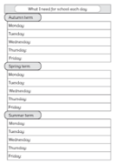 Picture of BDA5-R100 EYFS Reading Diary and Phonics Phases (Rolling Hills) (Matte Cover)