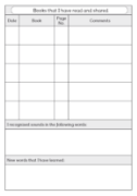 Picture of BDA5-R101 Y1 Reading Diary and Phonics Phases (Farm) (Matte Cover)