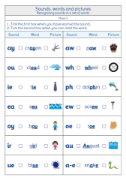 Picture of BDA5-R102 Y2 Reading Diary and Phonics Phases (Dolphin) (Matte Cover)