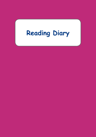 Picture of BDA5-RD Reading Diary (Purple)