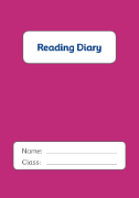 Picture of BDA5-RD4 Reading Diary (Matte Purple)