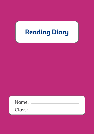 Picture of BDA5-RD4 Reading Diary (Matte Purple)