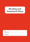 Picture of BDA5-RHD2 Reading and Homework Diary (Matte Red)