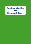 Picture of BDA5-RSHD Reading, Spelling & Homework Diary (Green)