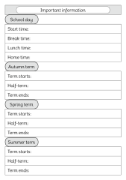 Picture of BDA5-RSHD3 Reading, Spelling & Homework Diary (Yellow)