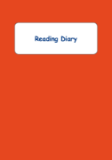 Picture of BD306 Reading Diary Format A (Orange)