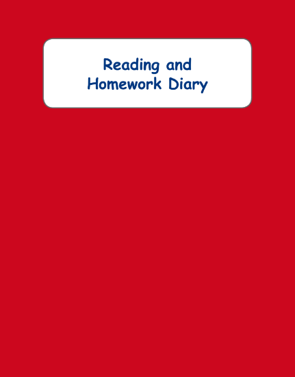 Picture of BD304 Reading and Homework Diary (Red)