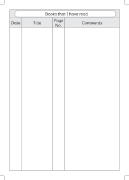 Picture of BDA5-RD5 Reading Diary (Orange) 